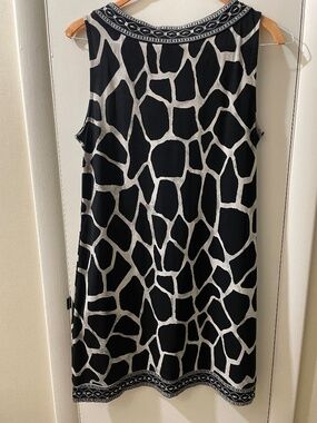 Animal Print with beads and sequins